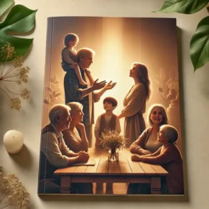 Família reunida, representando  Refúgio Espiritual.