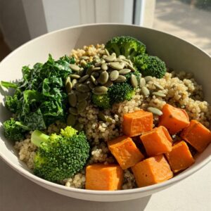 Alimentos saudável, rico em fibras que represente saúde do intestino.