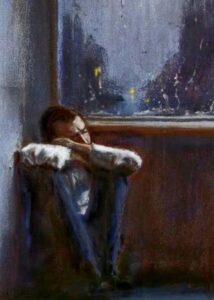 Imagem mostra homem sentado no chão num canto. Representando: O Que é Vitimismo e Como Ele Atua em Nós