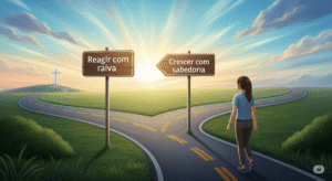 Caminho da sabedoria cristã sobre como lidar com críticas e evoluir