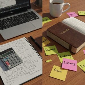 Comparação entre habilidades técnicas e emocionais na vida e no trabalho.