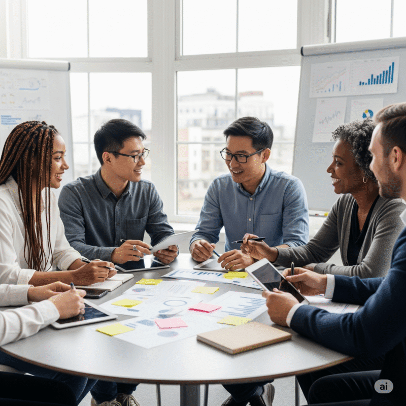 PessoaS usando planner para aumentar produtividade com foco e organização.