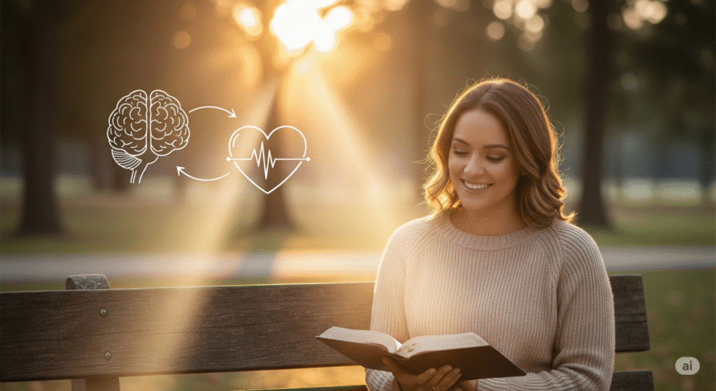 Capa do artigo Espiritualidade e Regulação Emocional com elementos cristãos e científicos