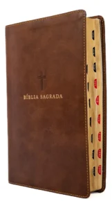 Bíblia NVI, Couro Soft, Marrom | Thomas Nelson Brasil. Vida Melhor Editora S.A, em português,